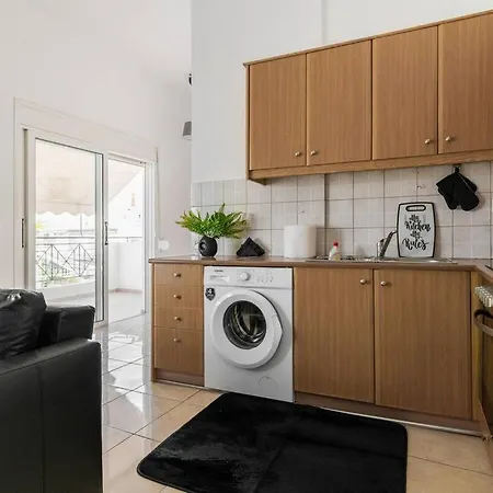 Apartment Mini Penthouse Loft With 2 Balconies Kipseli Athens