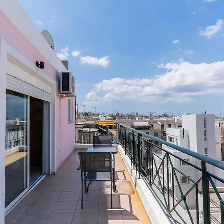 Mini Penthouse Loft With 2 Balconies Kipseli Apartment Athens
