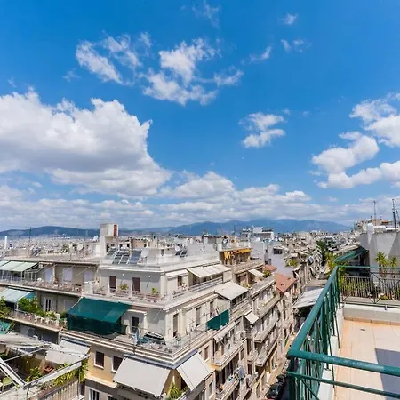Mini Penthouse Loft With 2 Balconies Kipseli *